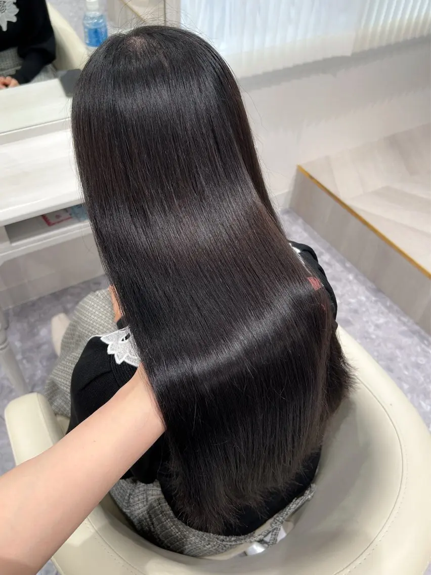 ロング ヘアカラー トリートメント navi / 村田 瑠菜のヘアスタイル