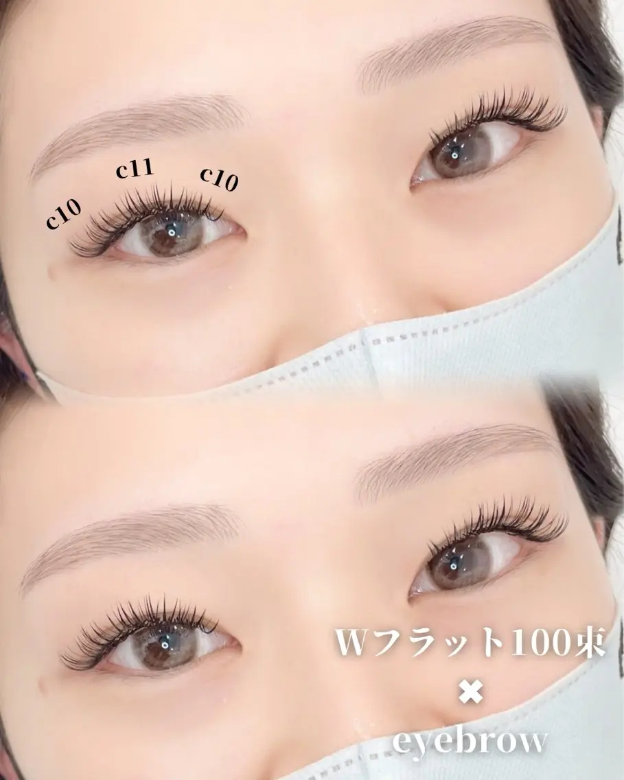 マツエク・マツパ 柳田 Dewbylashのマツエク・マツパデザイン
