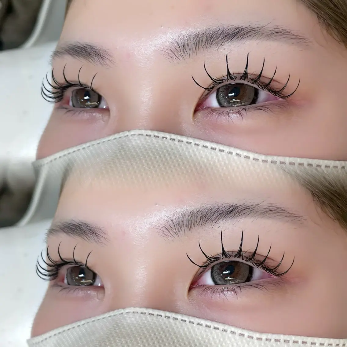 マツエク・マツパ Choco Lash mokaのマツエク・マツパデザイン