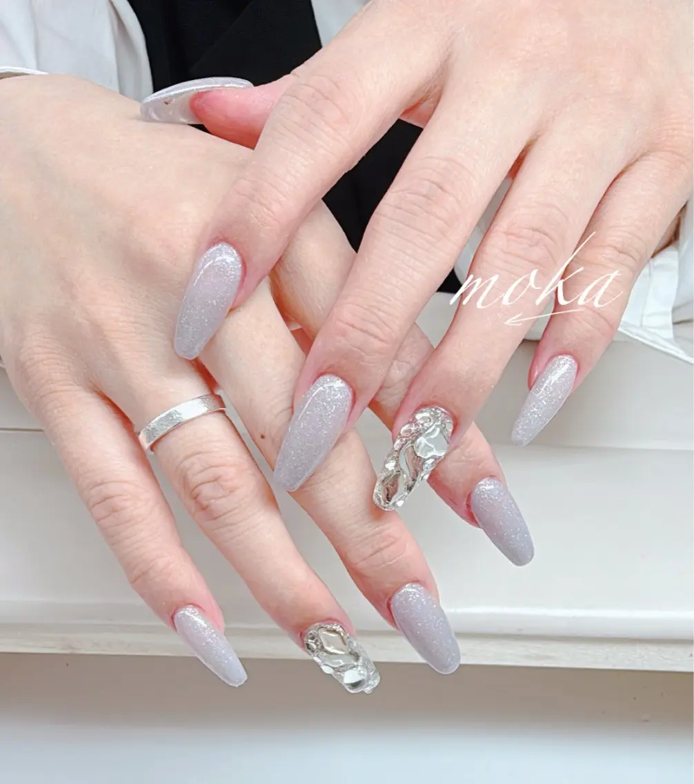 ネイル ハンドネイル ハンドケア 胡蝶蘭レディースサロ ンNailMOKAのネイルデザイン