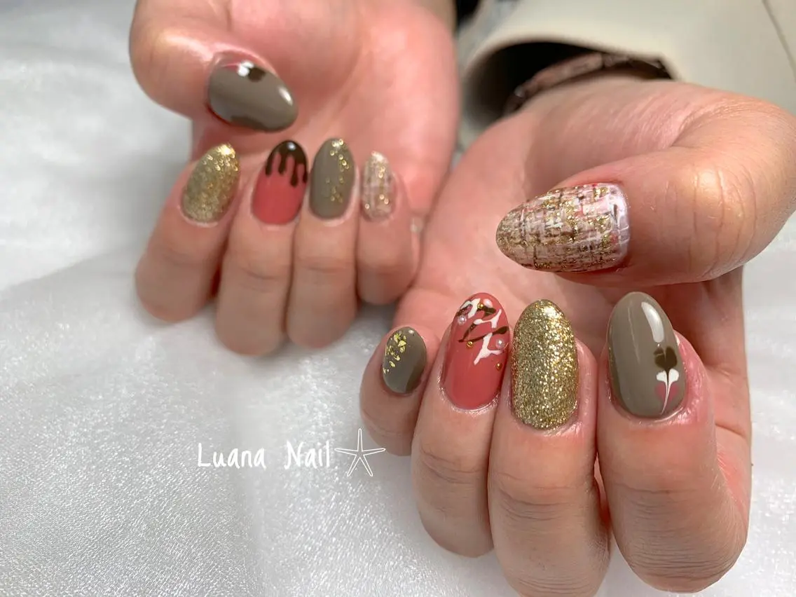 ネイル ハンドネイル BeauJu by Luana Nailのネイルデザイン