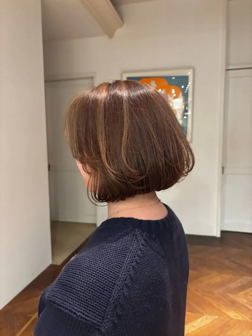カット 松岡 ひなののヘアスタイル