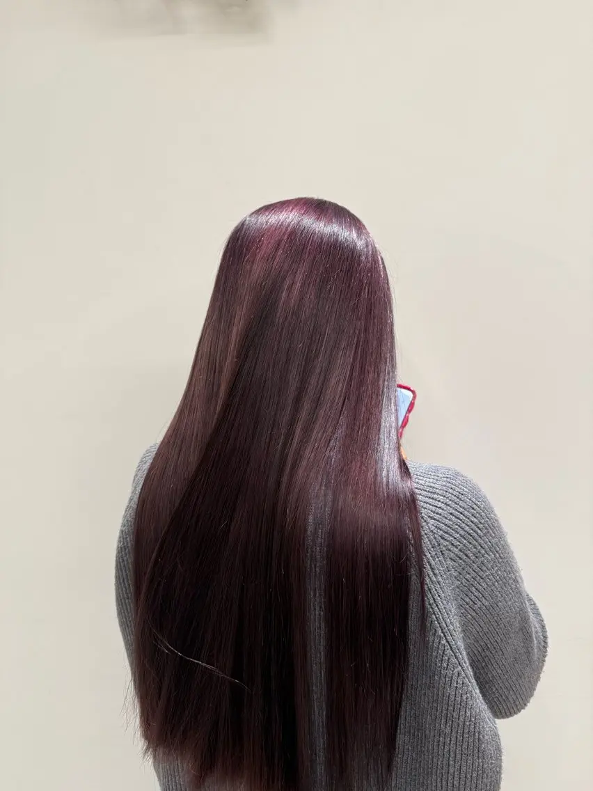 ロング パープルカラー 🪮ジュンノスケ 🪮のヘアスタイル
