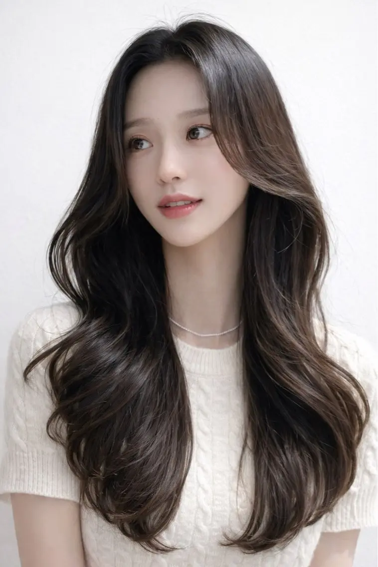 パーマ 本場韓国ヘア特化 아이비/Aibiのヘアスタイル