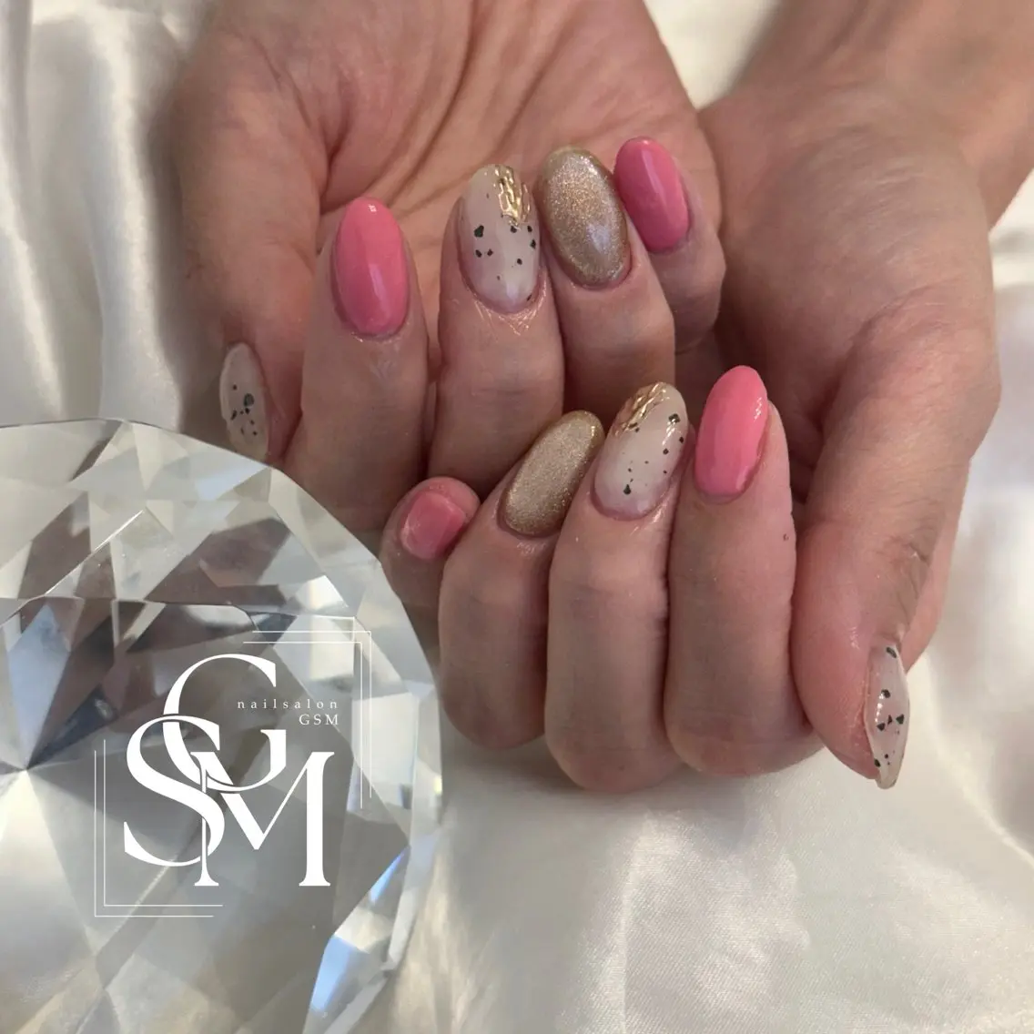 ネイル ハンドネイル nail salon GSMのネイルデザイン