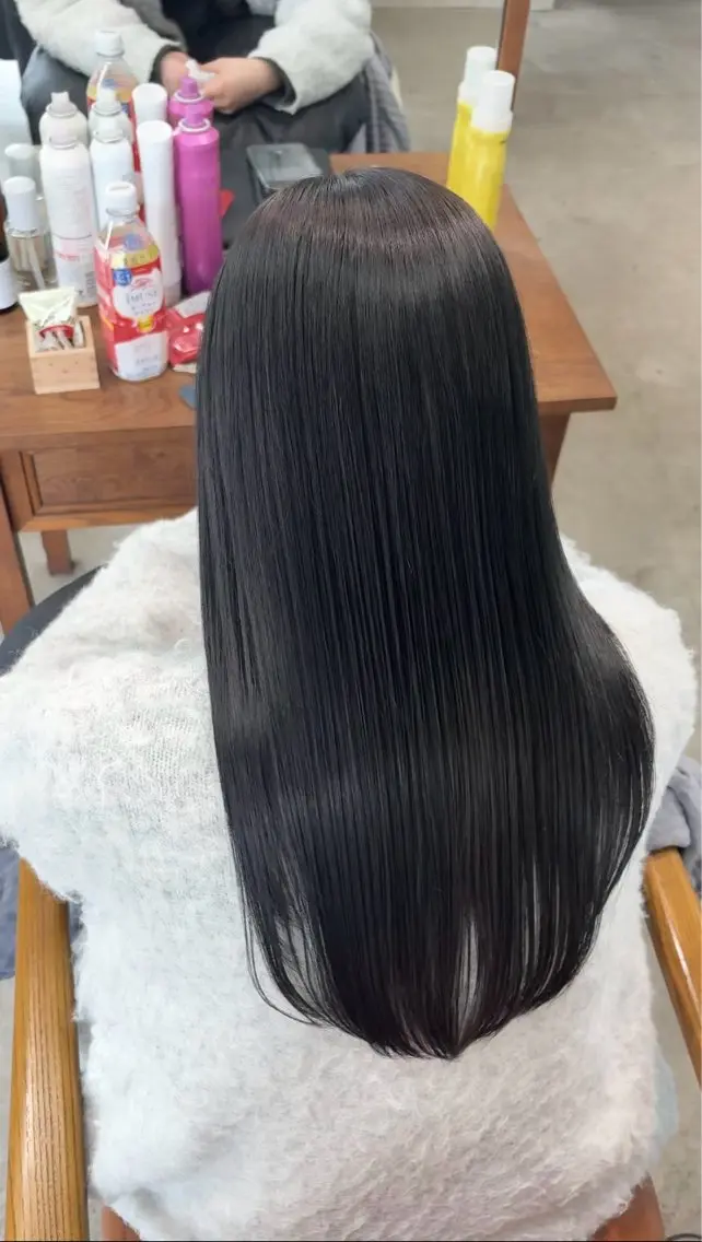 セミロング カット ヘアカラー トリートメント SONO 【一宮】のヘアスタイル