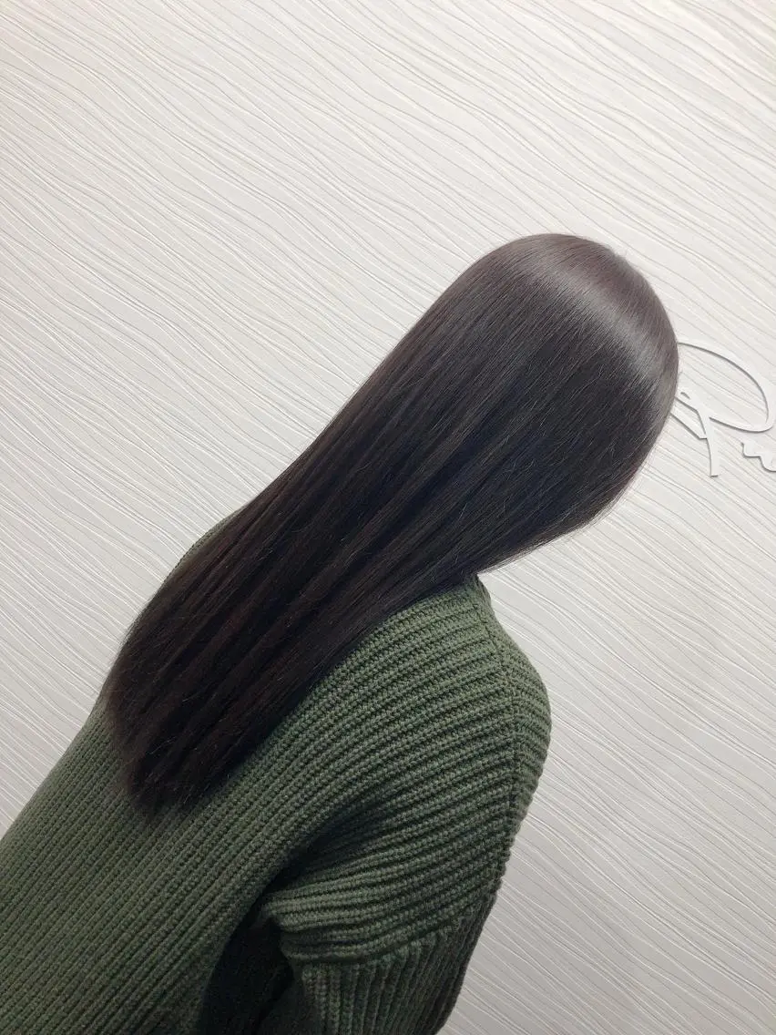縮毛矯正＋カット＋ダメージケアの写真