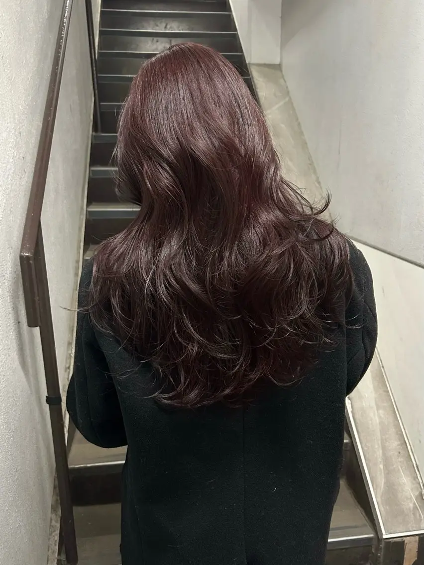 ロング カット ヘアカラー Sora/レイヤー/ 似合わせカラー🤎のヘアスタイル