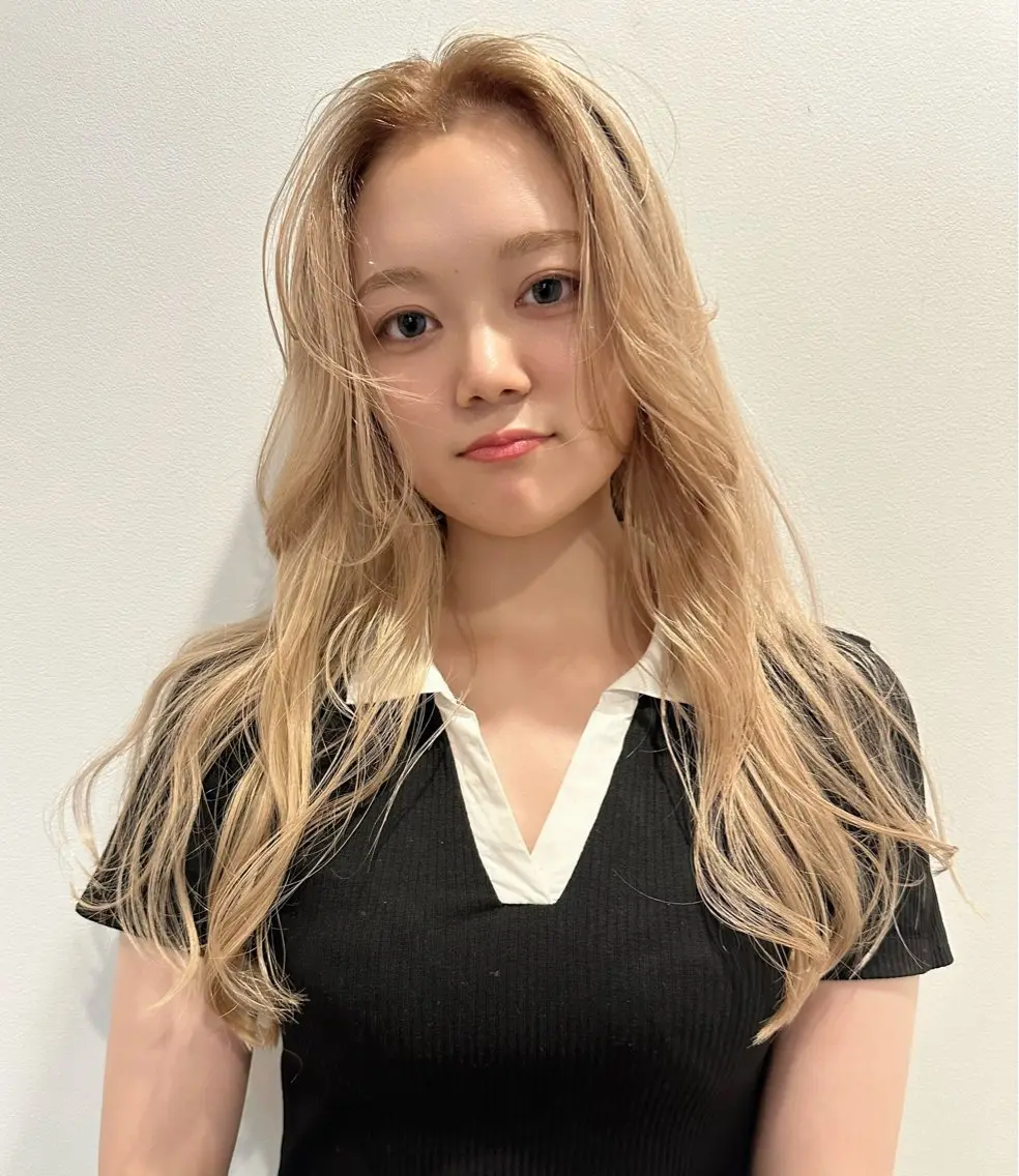 ロング カラー DEAN JECYのヘアスタイル