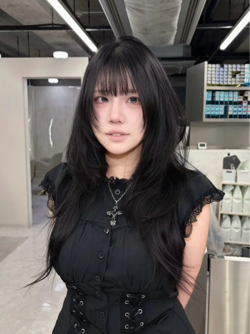 ロング ヘアアレンジ カット カラー/エクステ 🤍ルナのヘアスタイル