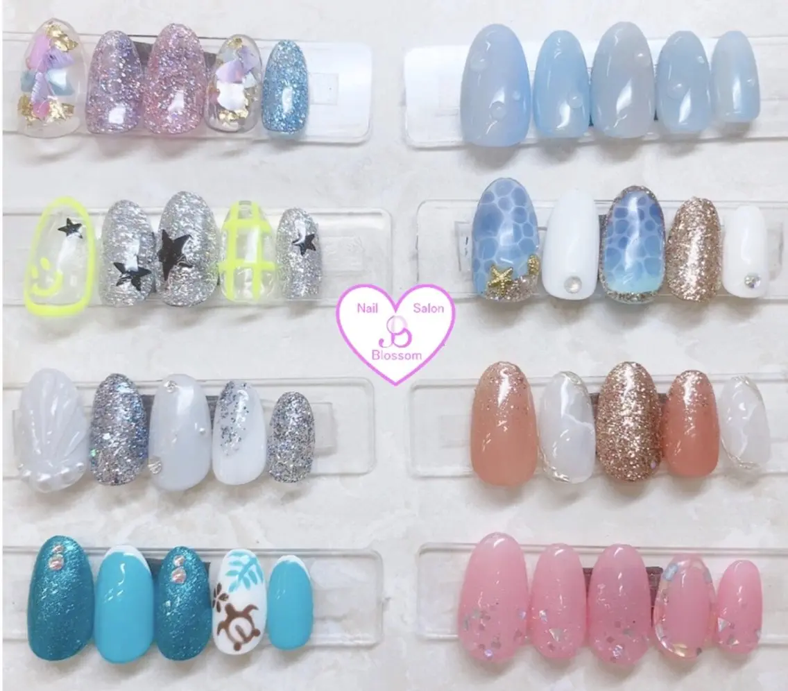 ネイル 夏ネイル Nail Salon Blossomのネイルデザイン