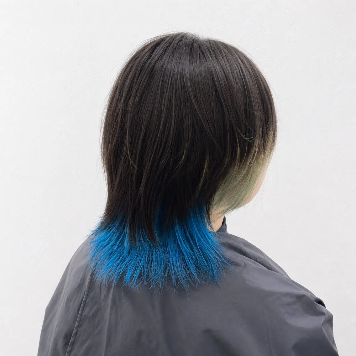 ミディアム カラー カット ヘアカラー 石川 尚斗のヘアスタイル
