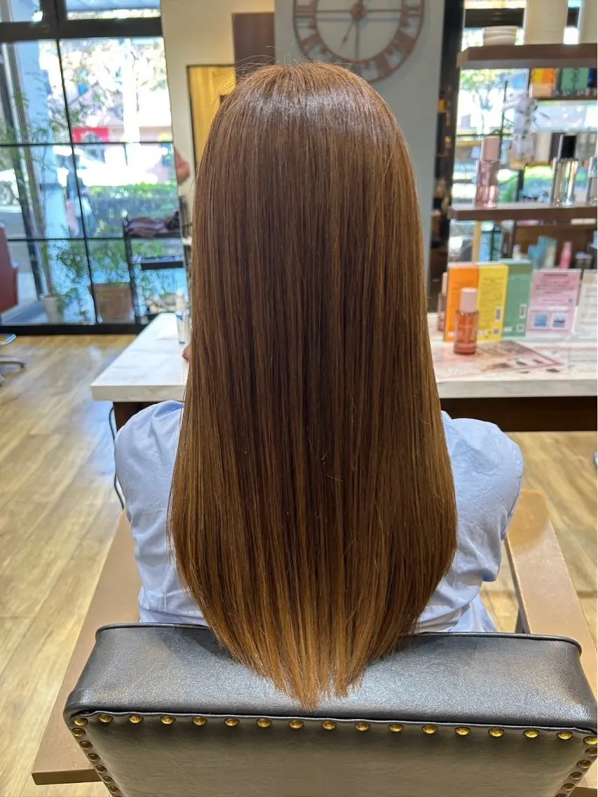ロング 白澤 流輝のヘアスタイル