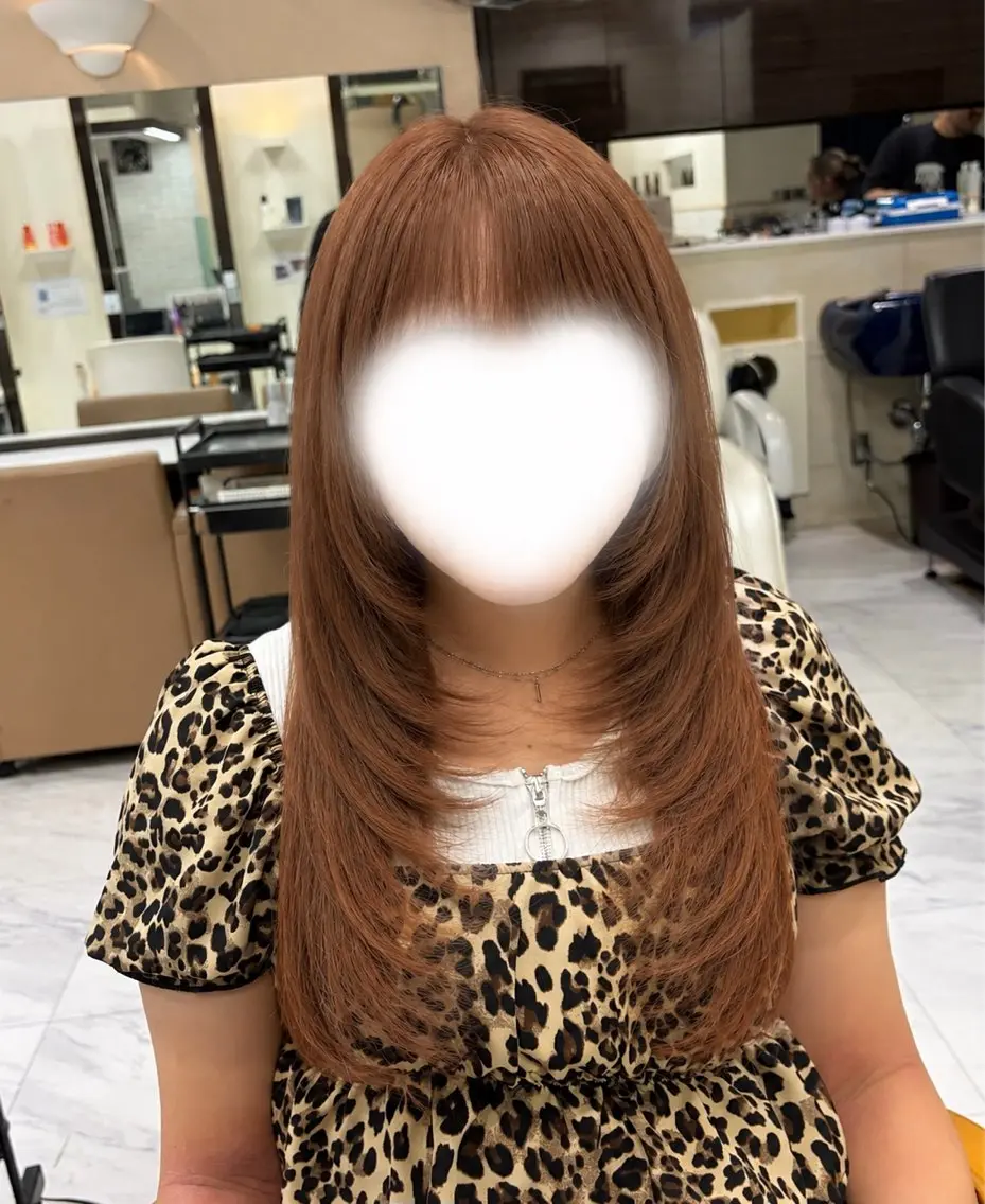 ロング ハイレイヤー レイヤーカット カット 🍊小川実里🍊 /カラーレイヤーのヘアスタイル