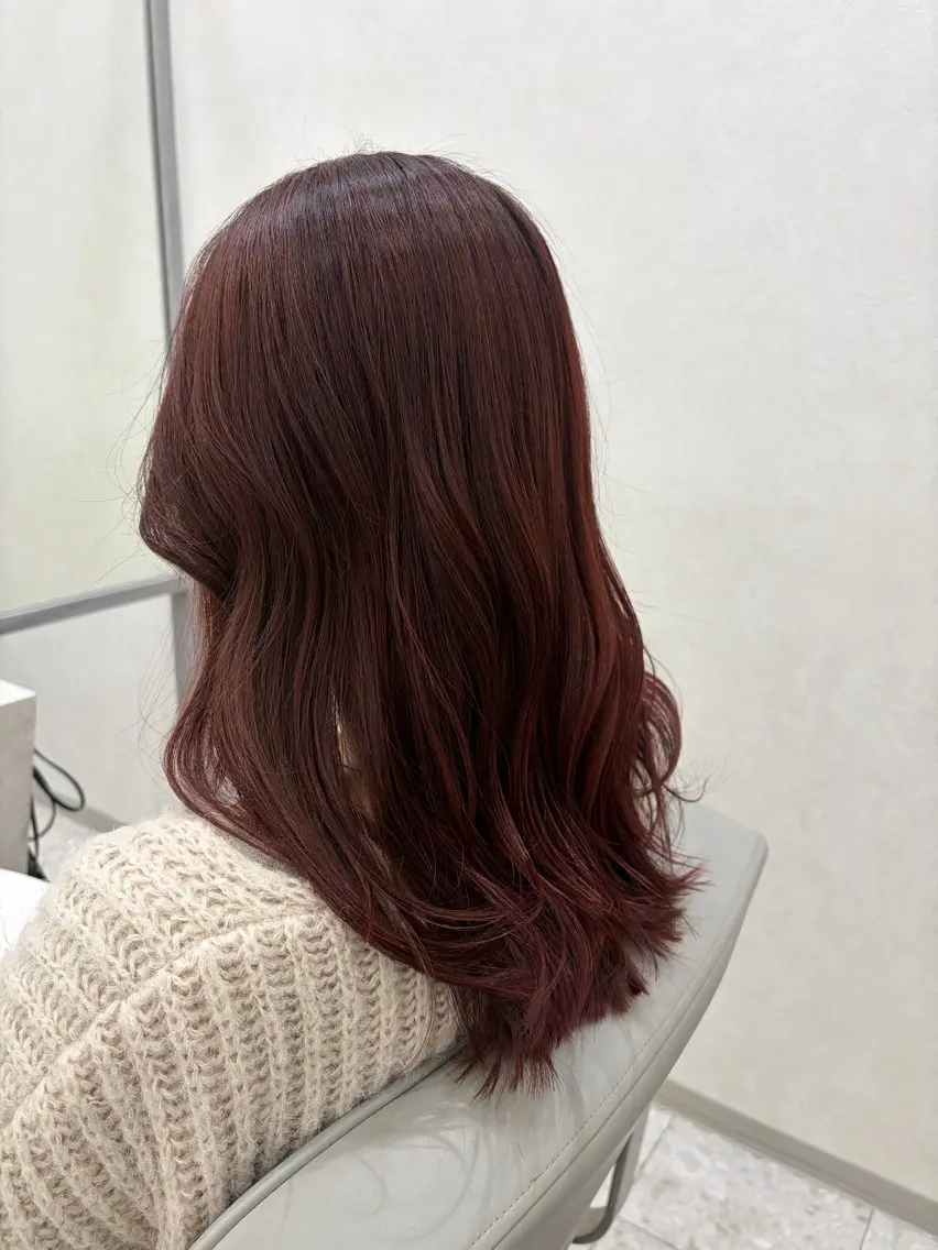 ロング くせ毛 髪質改善 大人ヘア✨髪質改善 ✨艶髪＊今泉のヘアスタイル