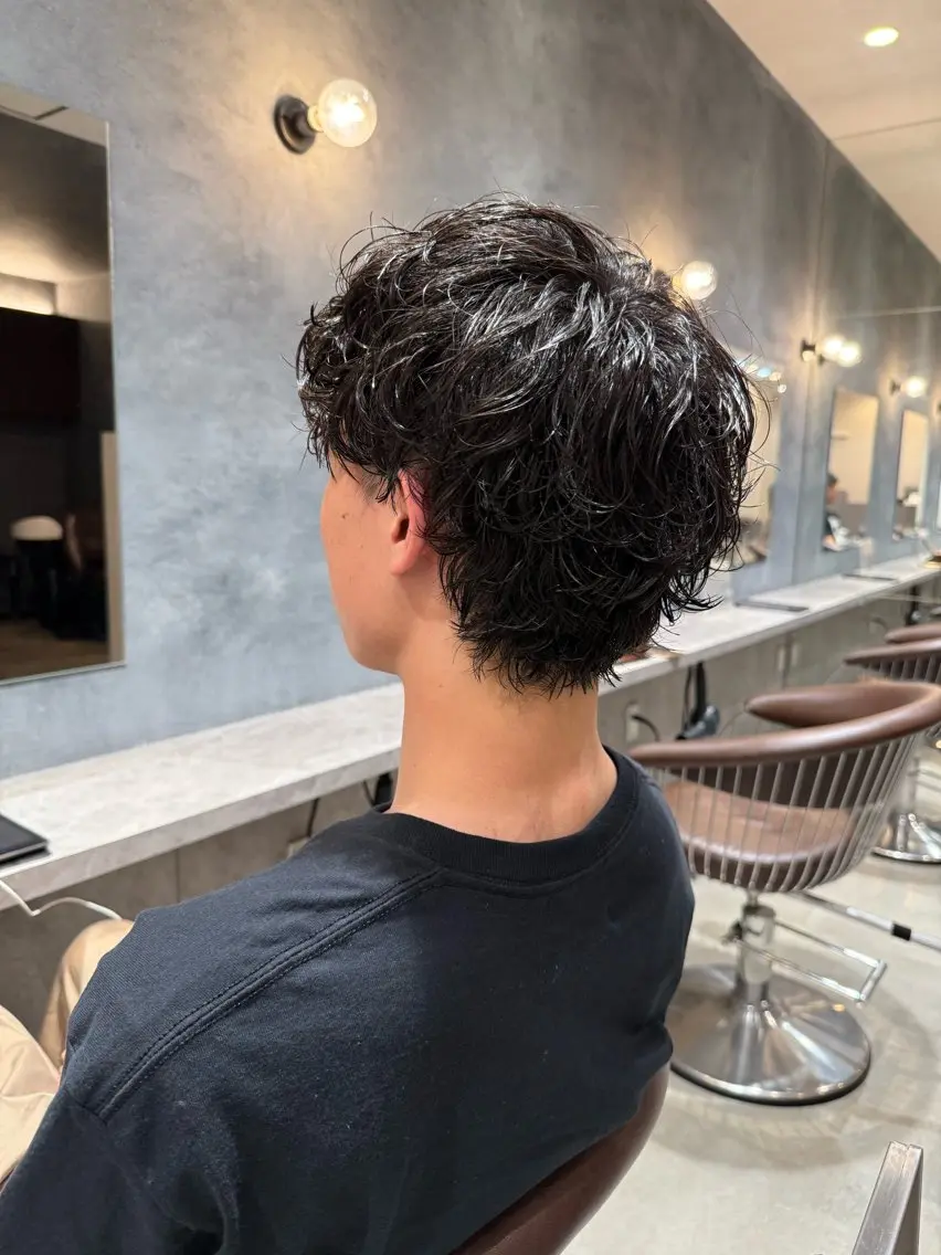 メンズ 山元 くるみのヘアスタイル
