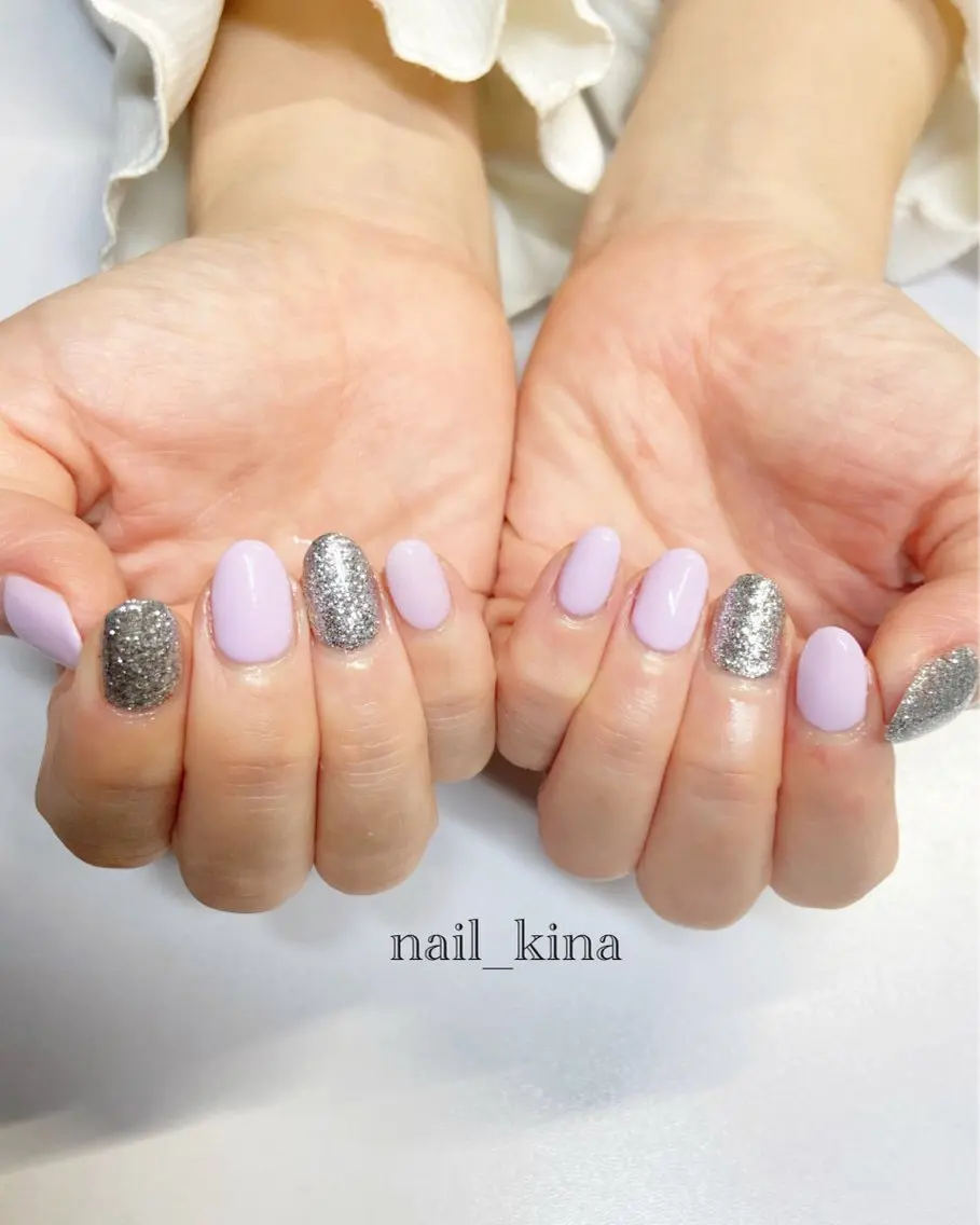 ネイル ワンカラーネイル nail_ kinaのネイルデザイン