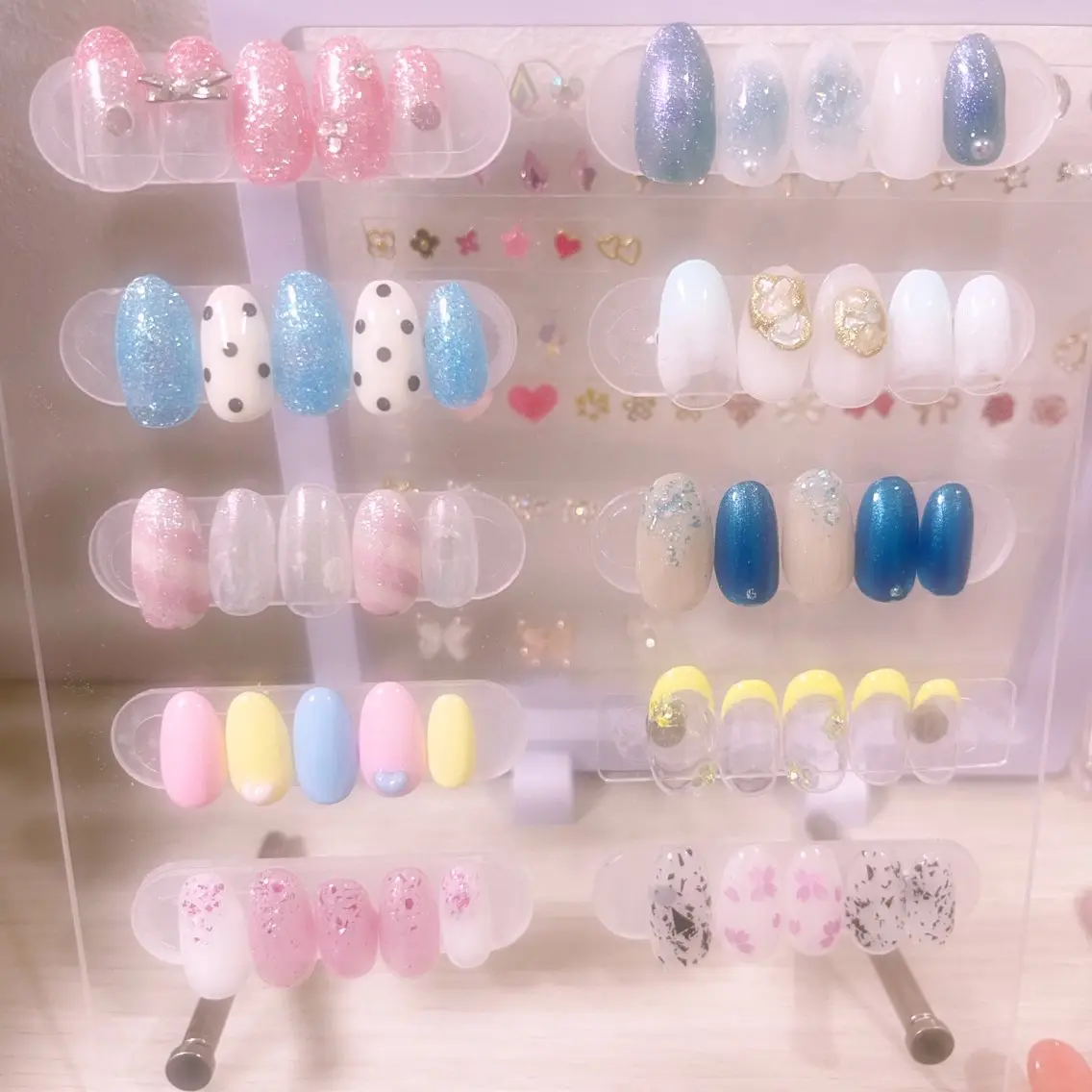 ネイル ハンドネイル 梅島の ネイル屋さんのネイルデザイン