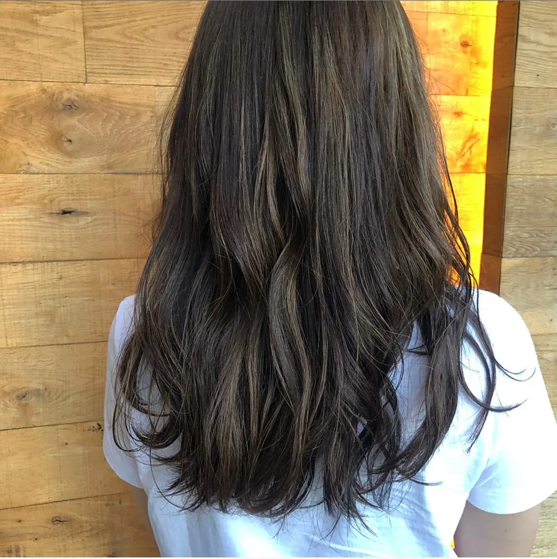 ロング カラー ハイライトカラー 外国人風カラー ハイライト 🌼 アユカのヘアスタイル