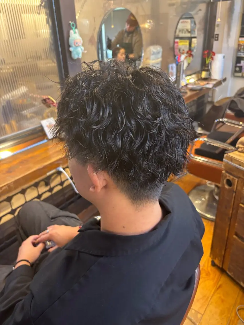 パーマ メンズ メンズパーマ パーマ NAGONSTYLE 田村　莉生のヘアスタイル