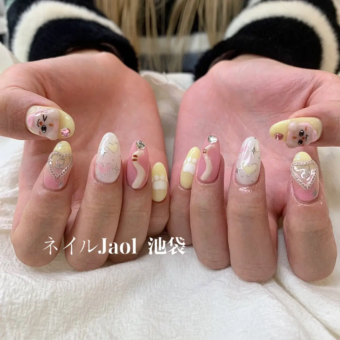 ミディアム ネイルJaol 池袋のネイルデザイン