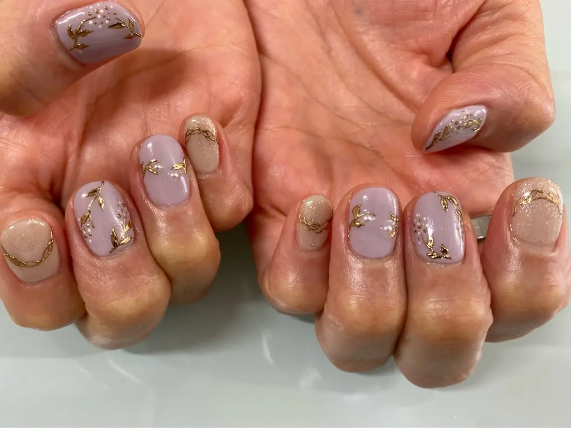 ネイル ハンドネイル Nailist Yasucoのネイルデザイン