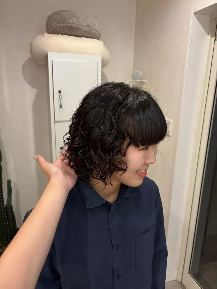 パーマ パーマ 山口美容室/ nico/shionのヘアスタイル