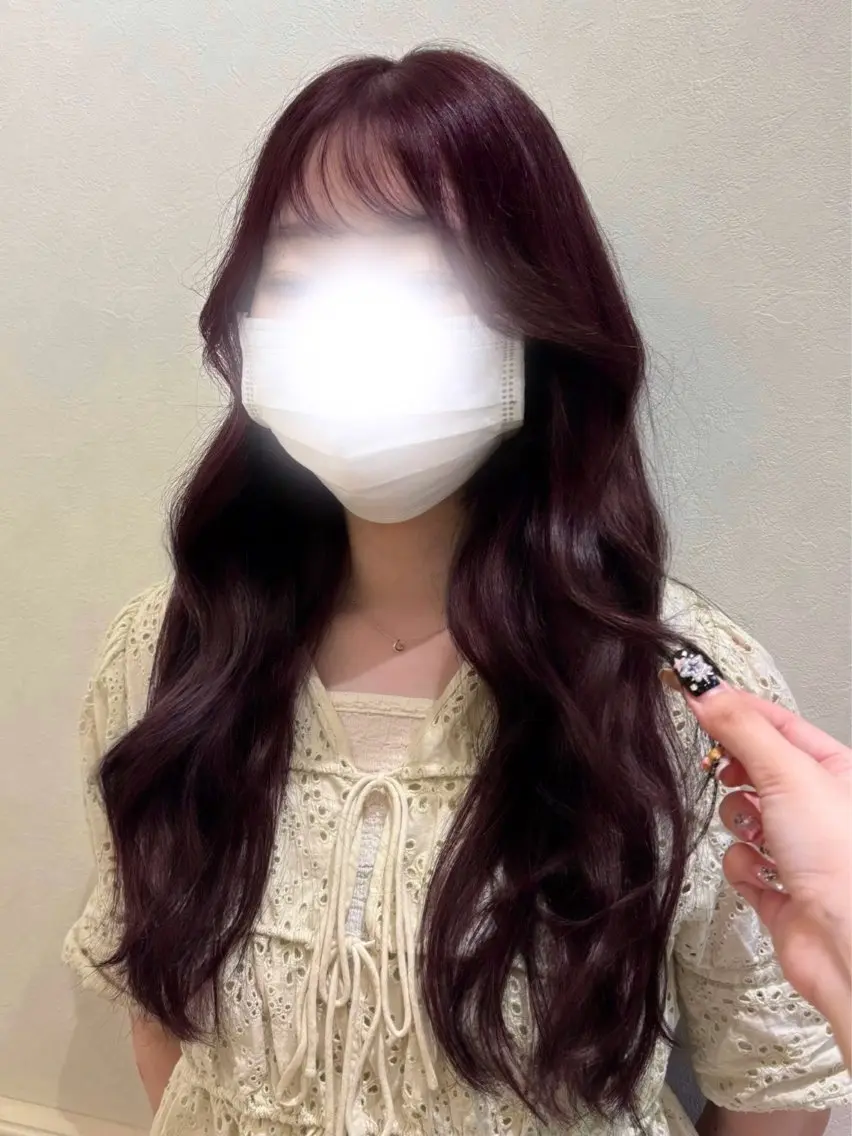 ロング カラー 艶感暖色カラー🥀/ レイヤー / れいかのヘアスタイル