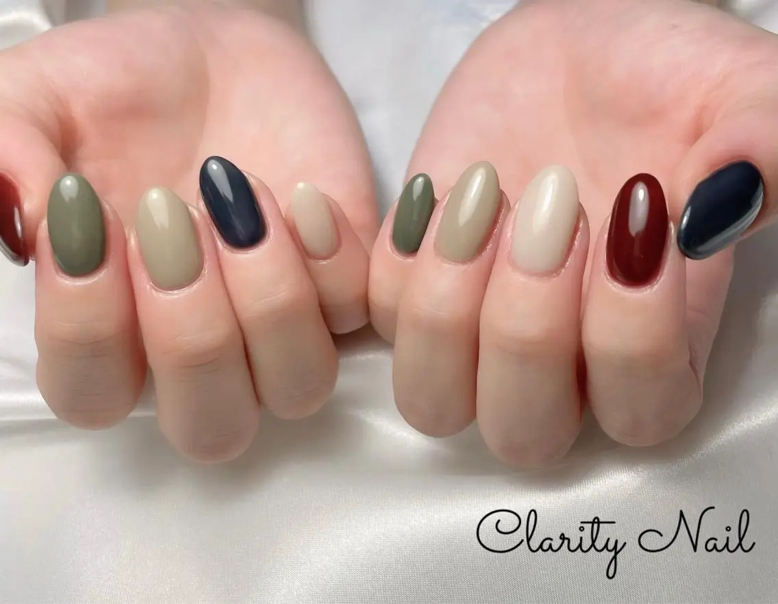 ネイル ワンカラーネイル ハンドネイル Clarity Nailのネイルデザイン