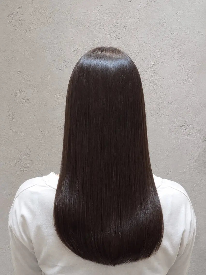 🎀女性限定🎀『カット➕艶髪縮毛矯正➕補修ケアトリートメント』❁⃘*.ﾟまっすぐなストレートヘアにオススメ❁⃘*.ﾟの写真