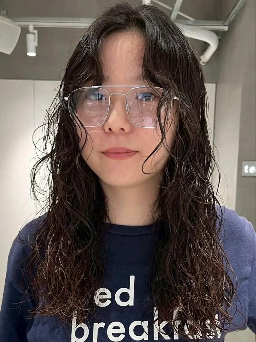ロング カラー らん カラーモデル募集中のヘアスタイル