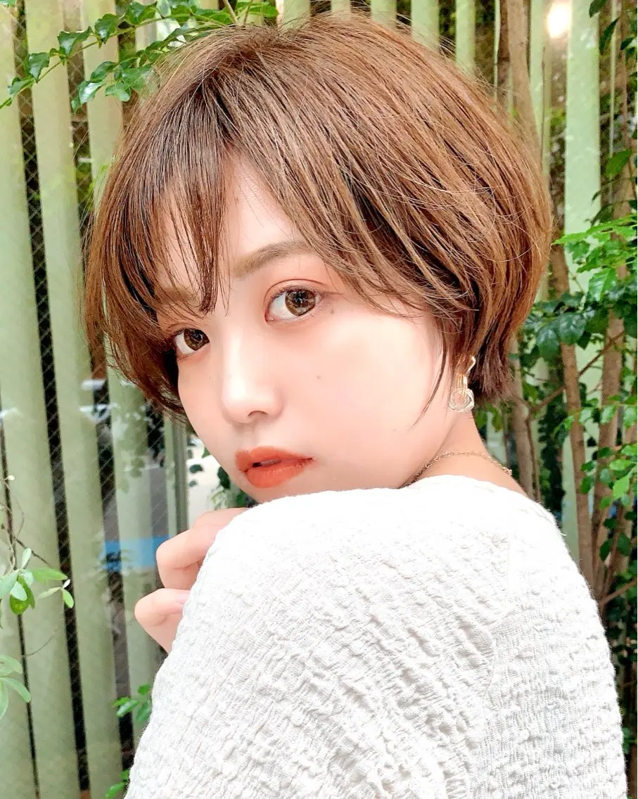 ショート ショートボブ ボブ ショートヘア カット ヘッドスパ 園冬稀/ショート /ショートヘアのヘアスタイル