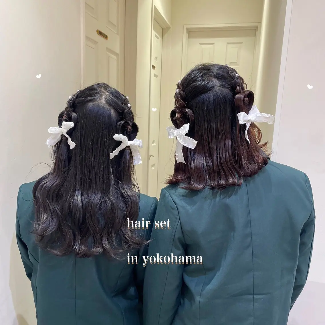 ミディアム ヘアアレンジ シールエクステ横浜 🐏☁️miminaのヘアスタイル