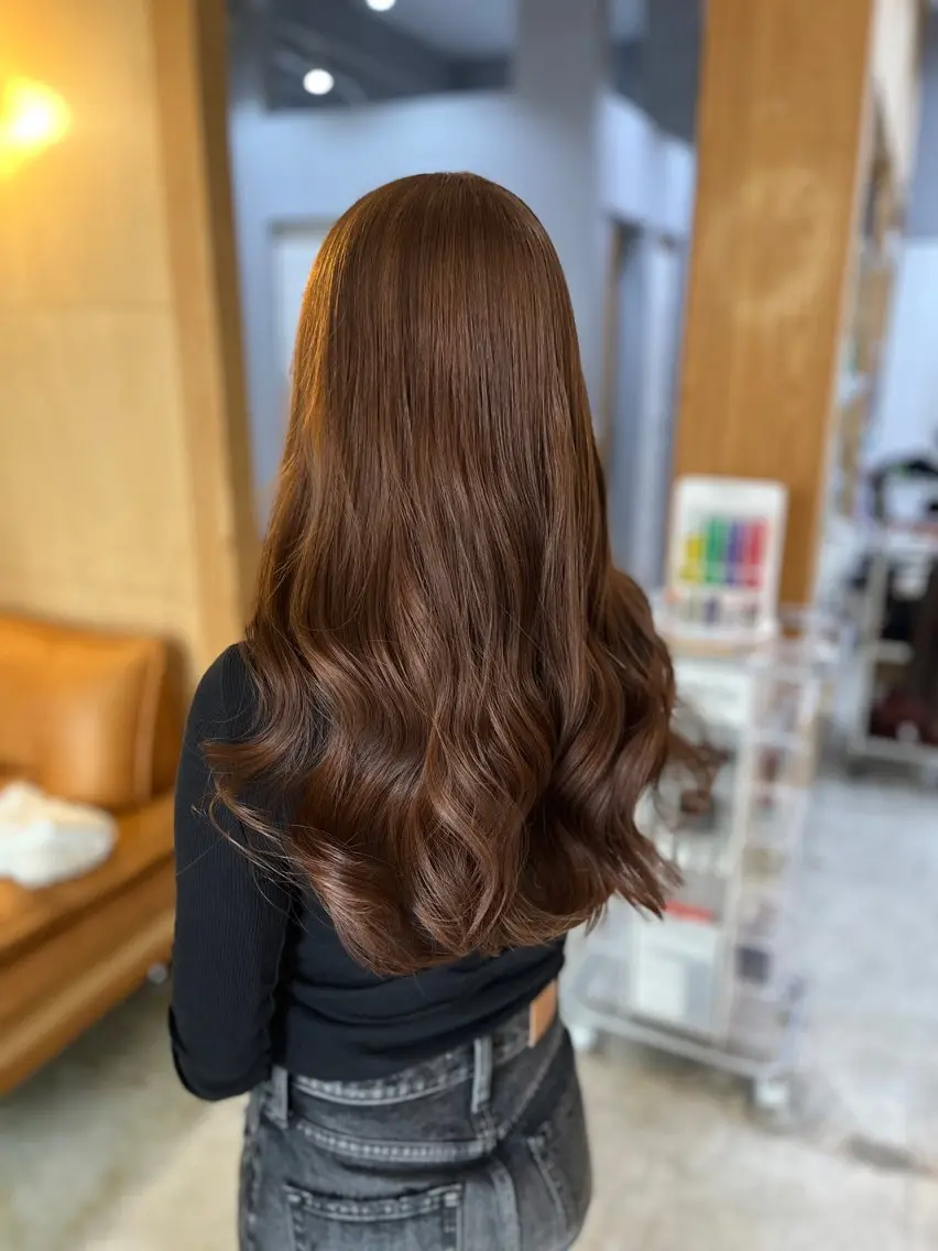 ロング miloc naha ナナカのヘアスタイル