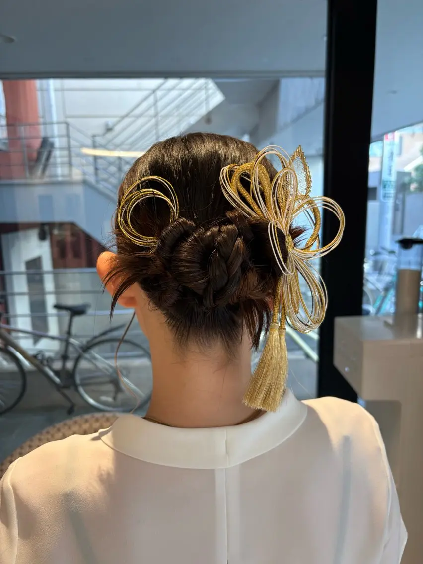 ヘアアレンジ ヘアセット 誰もが憧れる艶髪✨ /アレンジヘア🎀のヘアスタイル