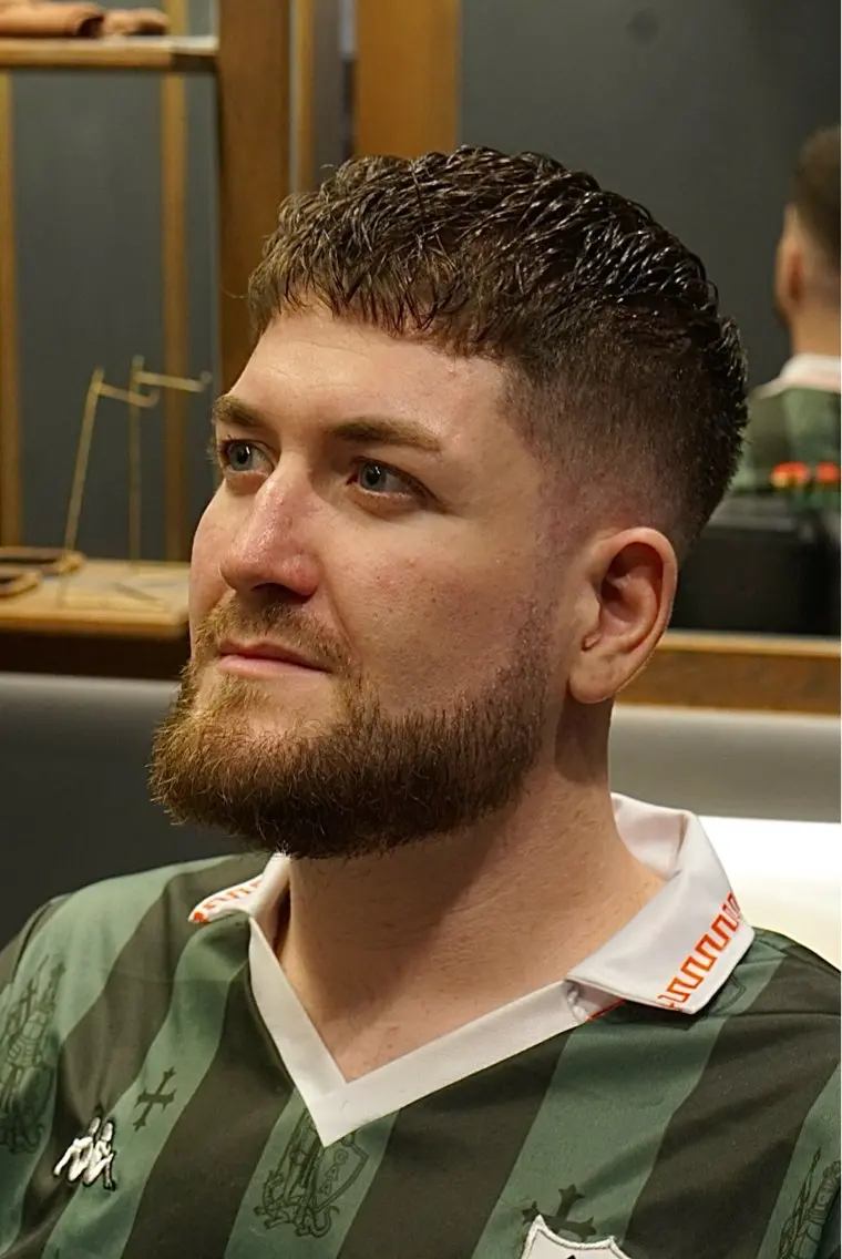 ショート メンズ カット 橋川 飛鷲のヘアスタイル