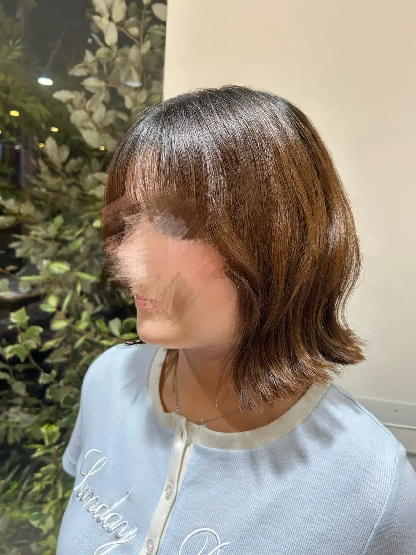 ミディアム 畑 瑠心のヘアスタイル