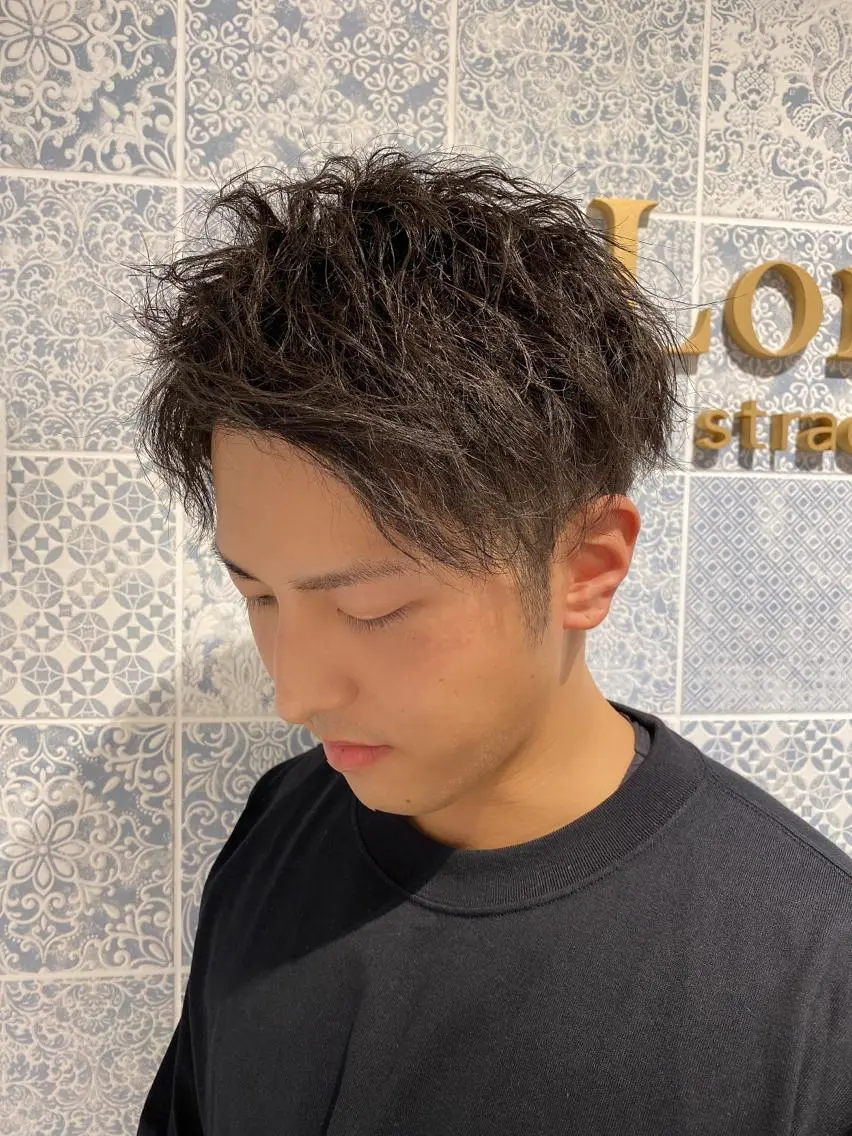 メンズ大人気ツイストパーマ✨メンズカット&ツイストスパイラルパーマ＆TOKIOトリートメント❣️の写真