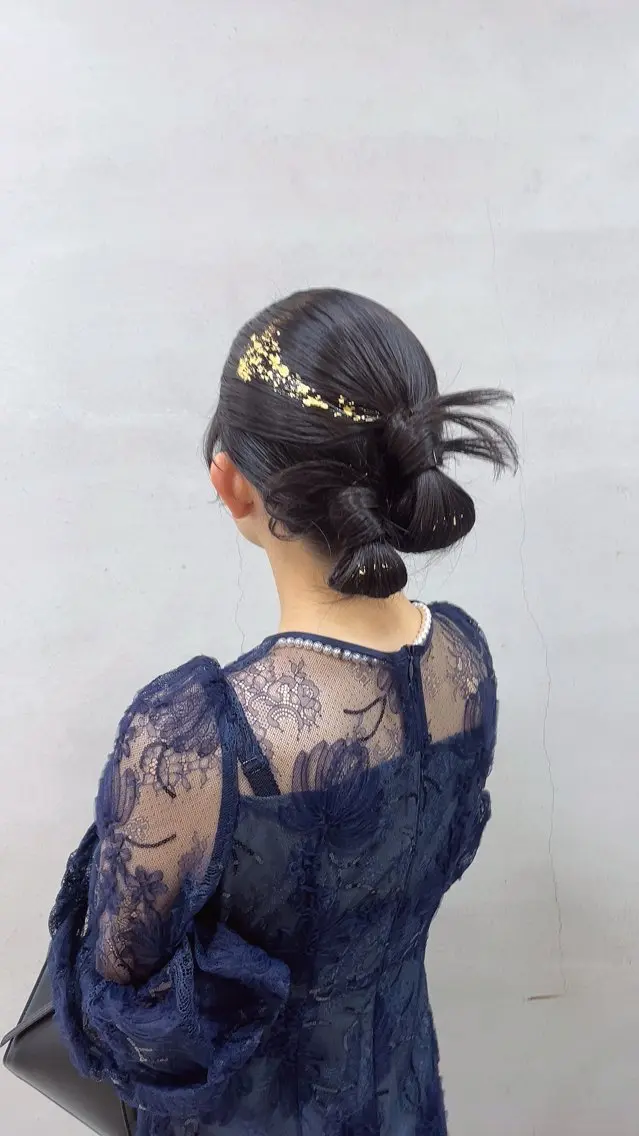 ヘアアレンジ Sallam Maenakaのヘアスタイル