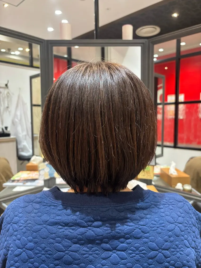 ショート 《ショートモデル》 服部未夢のヘアスタイル