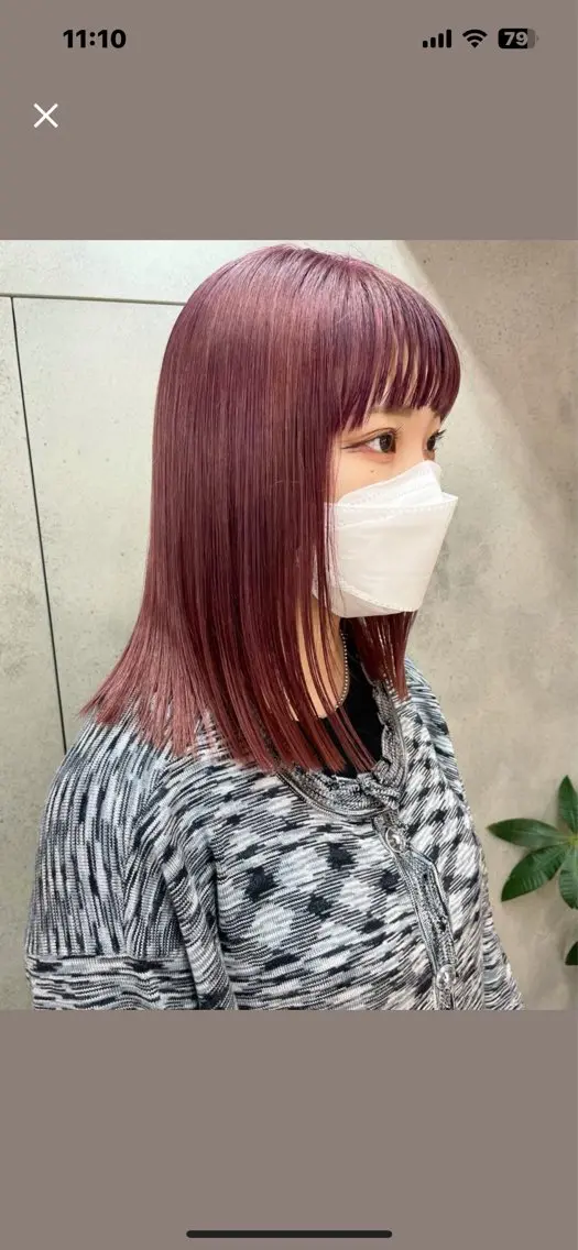 セミロング 透明感カラー / Rio👶🏻💞のヘアスタイル