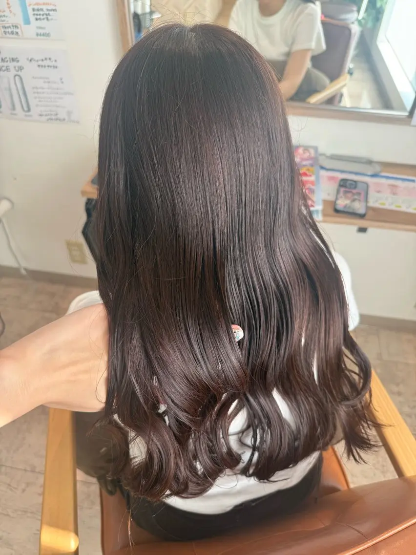 ロング ヘアカラー 【STYLE】 🥑MEI🍒のヘアスタイル