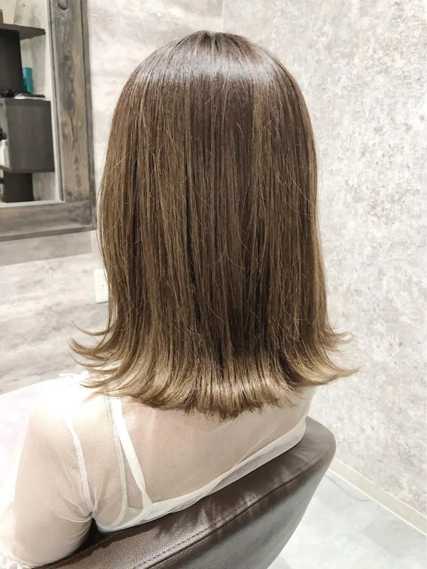 【✨🎖BlancoオーダーNo.1🎖✨】1回ブリーチ+全体カラー&トリートメントで最旬カラーに💫👸💫の写真