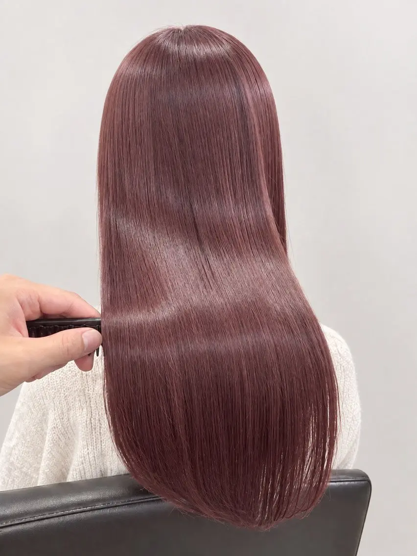 ロング 半田 百香のヘアスタイル