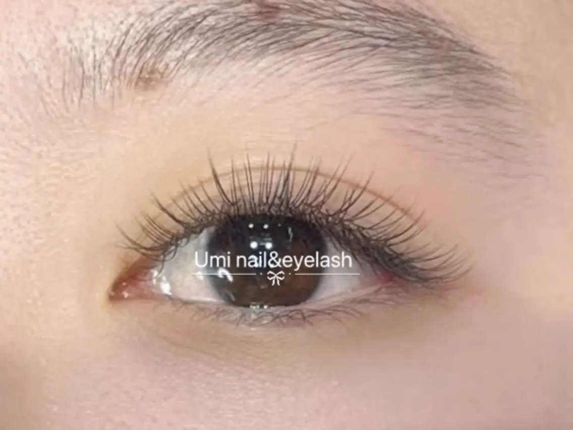 マツエク・マツパ 韓国風マツエク まつげパーマ ワンホンマツエク マツエク Umi nail& eyelash ゆみのマツエク・マツパデザイン