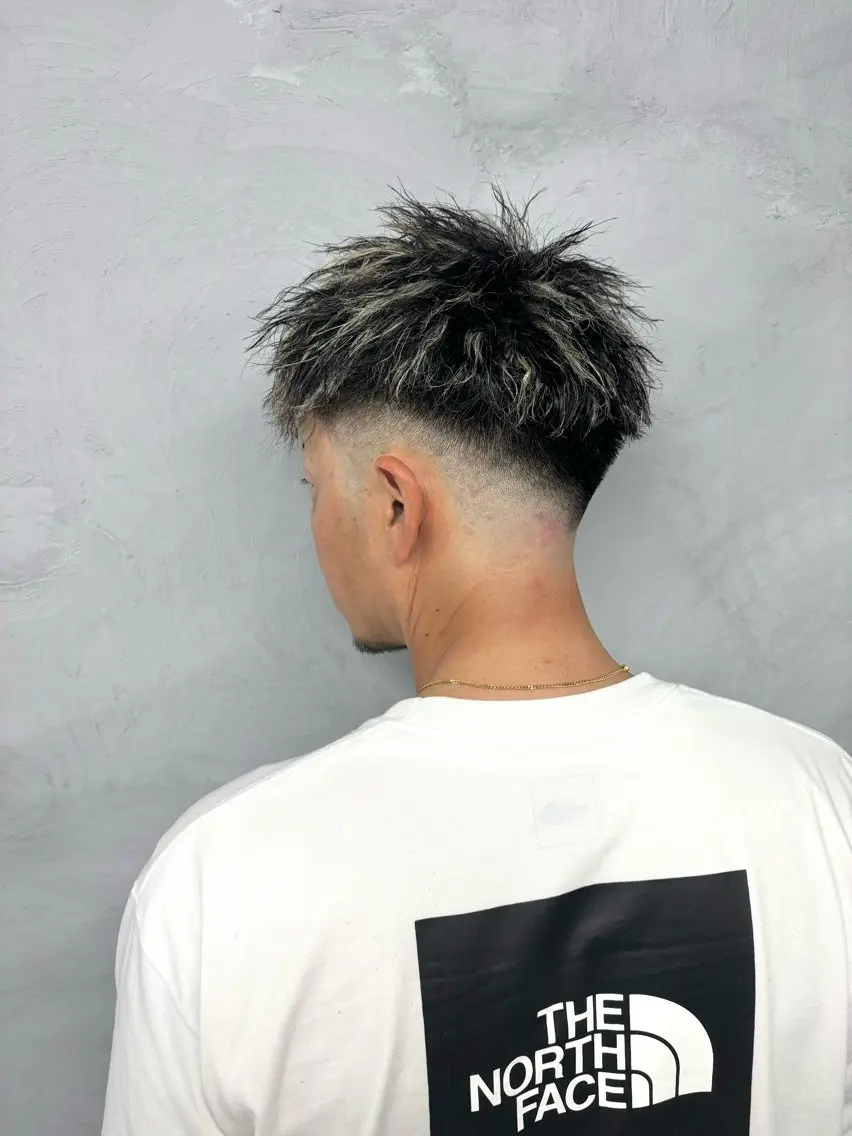 【🧞♂Men's️🧞♂️】“contrast”メッシュ/ハイライトカラーの写真