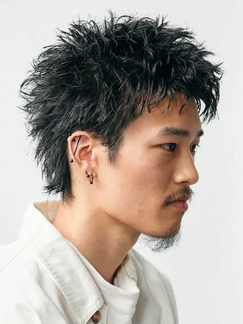 ショート メンズ スパイキーショート ショートヘア カット 江藤 竜広のヘアスタイル