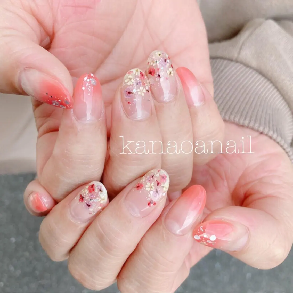 ネイル 地爪育成💅 kanaoanailのネイルデザイン