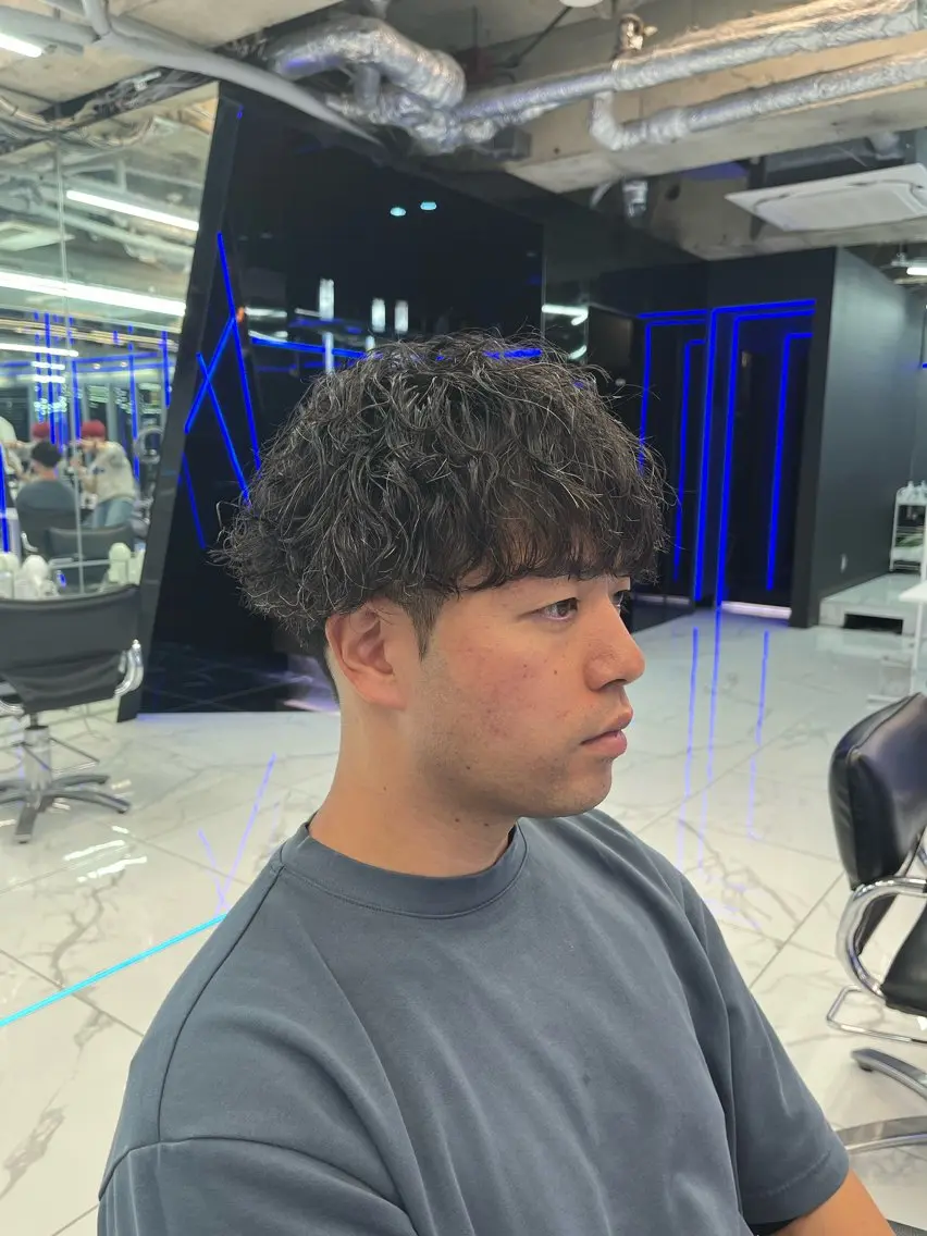 ショート カット パーマ 🔥メンズ特化🔥 YUTAのヘアスタイル