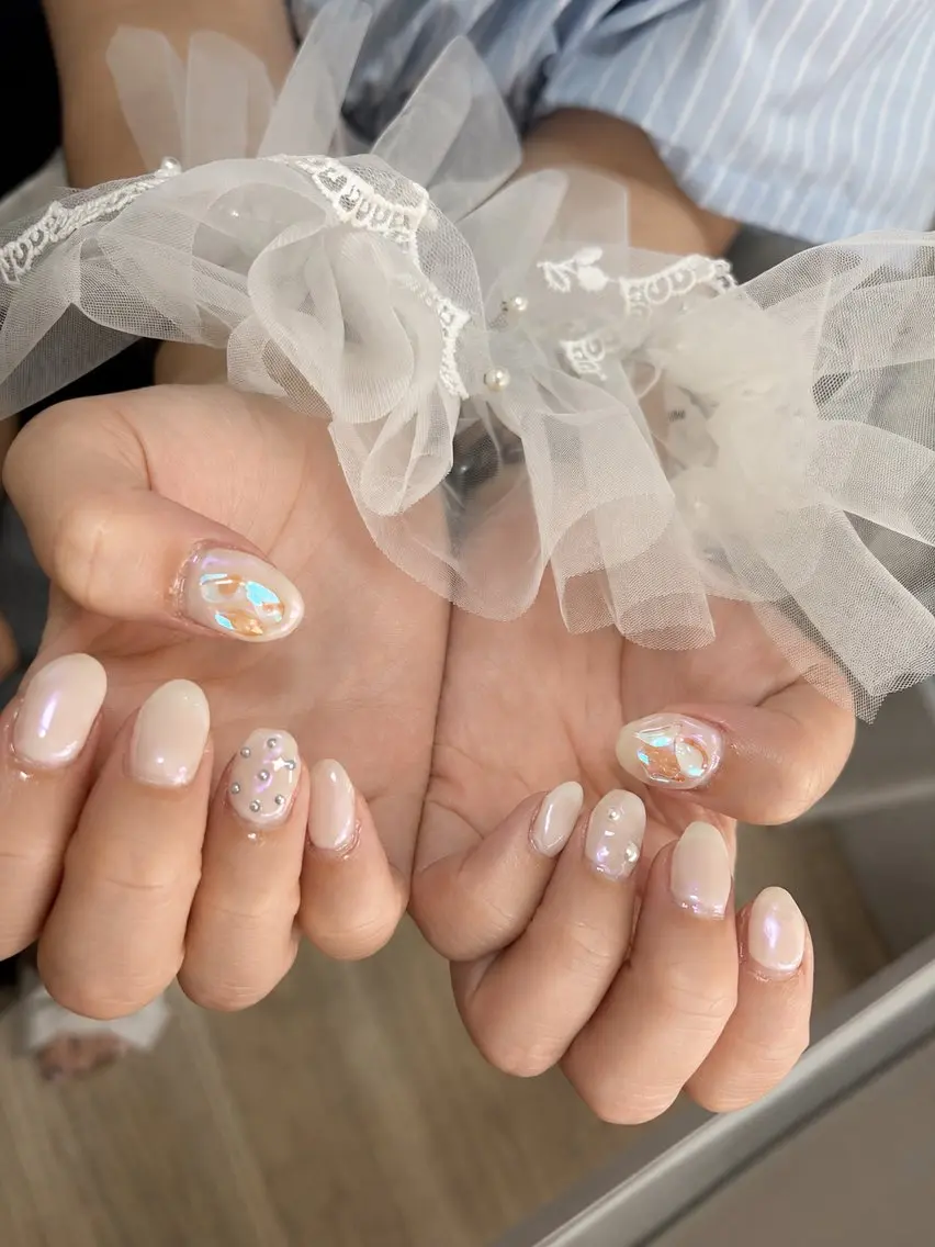 ネイル オーロラネイル Rsh nailのネイルデザイン
